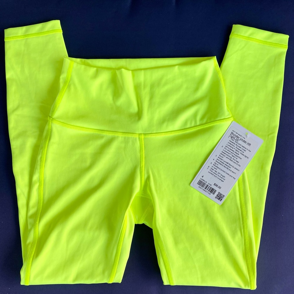 LULULEMON Wunder Under High Rise Tight 25” Size 4 * NEW W/TAGS